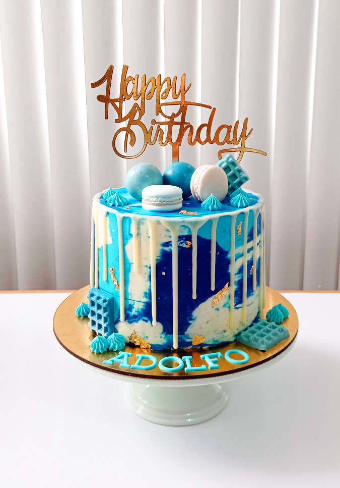 Cake Blue - Crea tu Torta