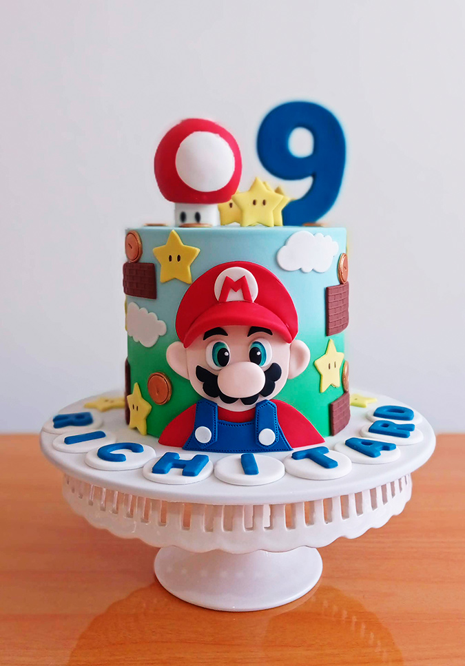 Imposible Lleno Viento fuerte Cake Mario Bros - Crea tu Torta