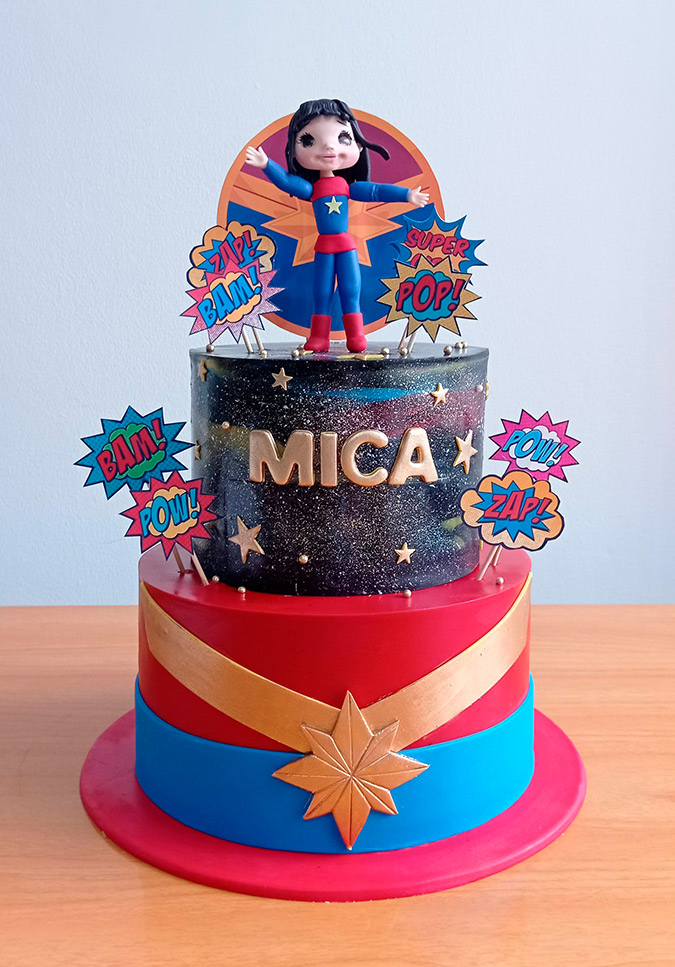 Cake Ms Marvel - Crea tu Torta